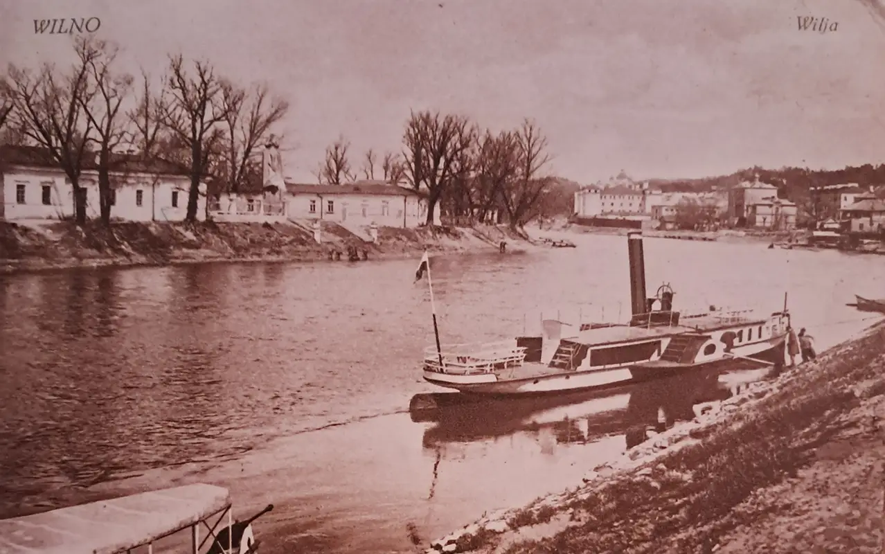 Vilnius, 1929 metų atvirutė