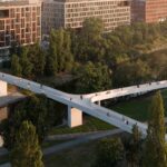 Štvanice Footbridge in Prague / Atelier Brigde Structures + Blank Architekti s.r.o