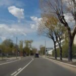Panerių gatvės juostų žymėjimas baigtas
