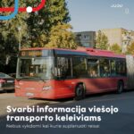 Svarbi informacija viešojo