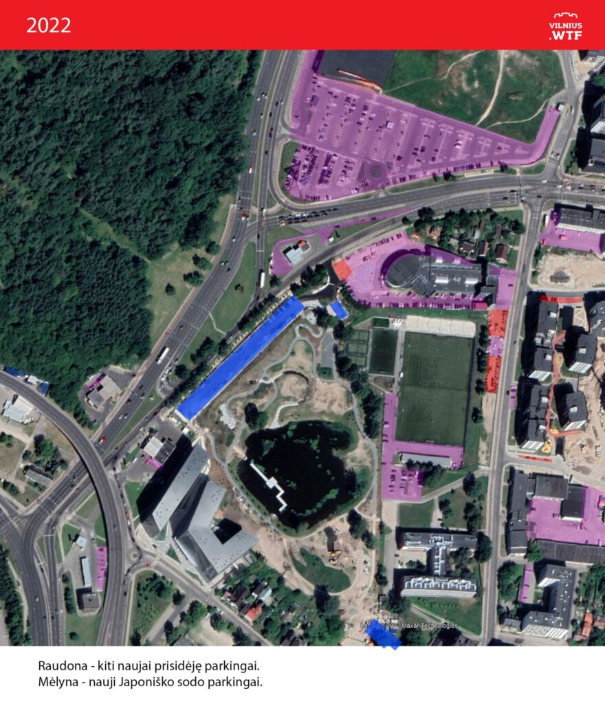 kiti naujai prisidėję parkingai