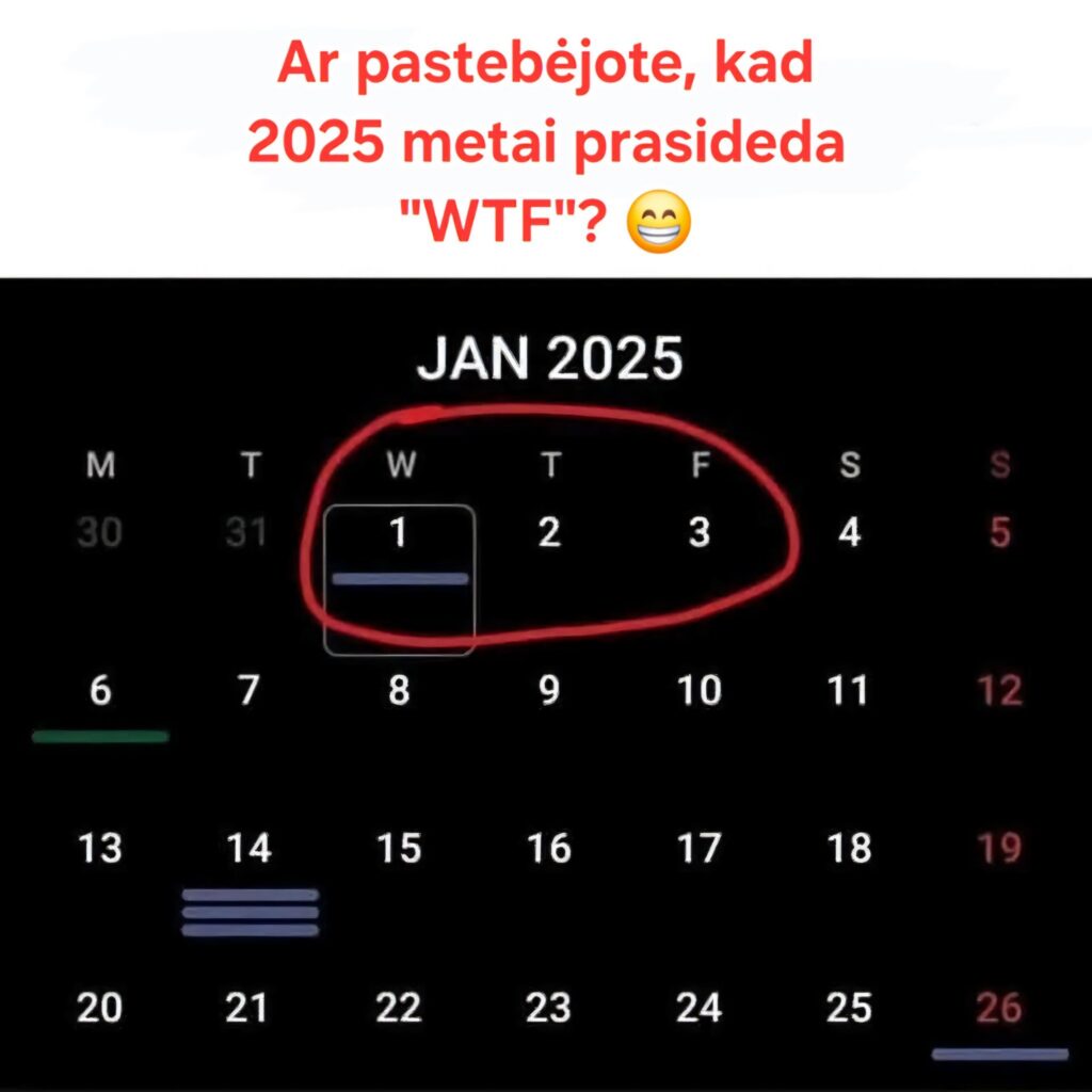Ar pastebėjote; kad