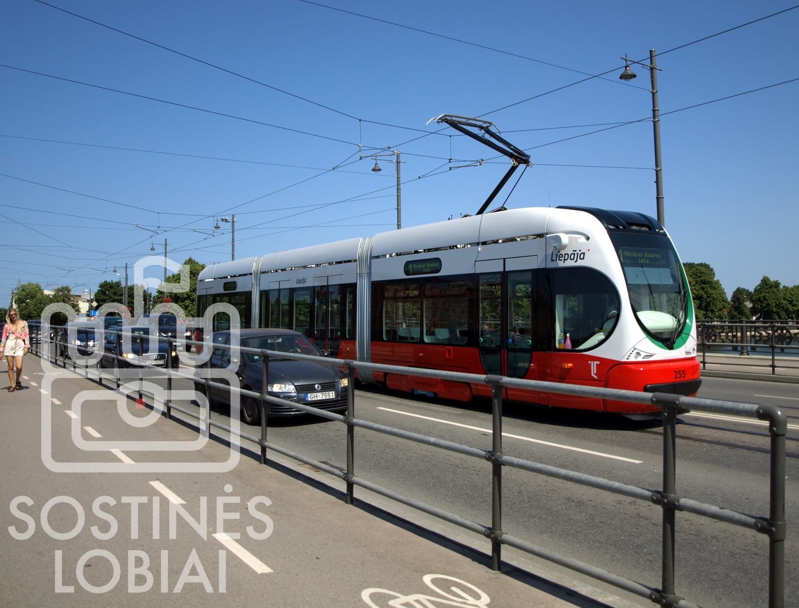 May be an image of 1 person, trolley, train and text
