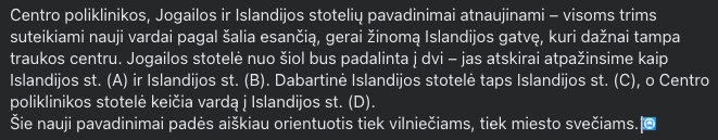 suteikiami nauji vardai pagal šalia esančią, gerai žinomą Islandijos gatvę, kuri dažnai…