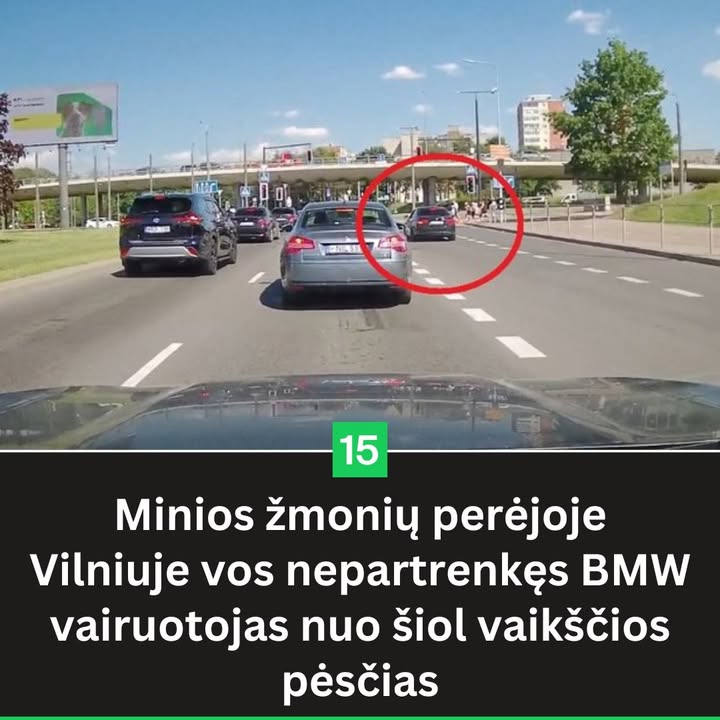 vairuotojas nuo šiol vaikščios