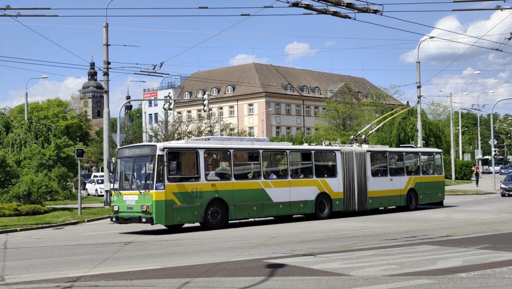 Česke Budejovicai atsisveikina su Škoda 15Tr troleibusais