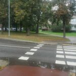 Bala prie pėsčiųjų perėjos