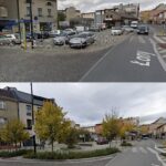 Before and after in Rybnik, Poland