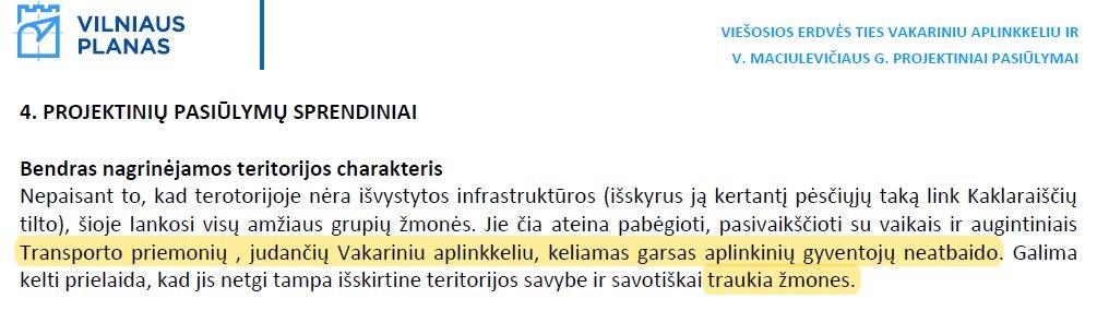 VIEŠOSIOS ERDVES TIES VAKARINIU APLINKKELIU IR