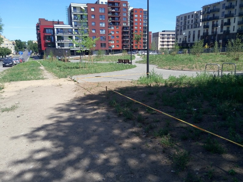 Naujasis skveras Algirdo gatvėje, susipažinkite