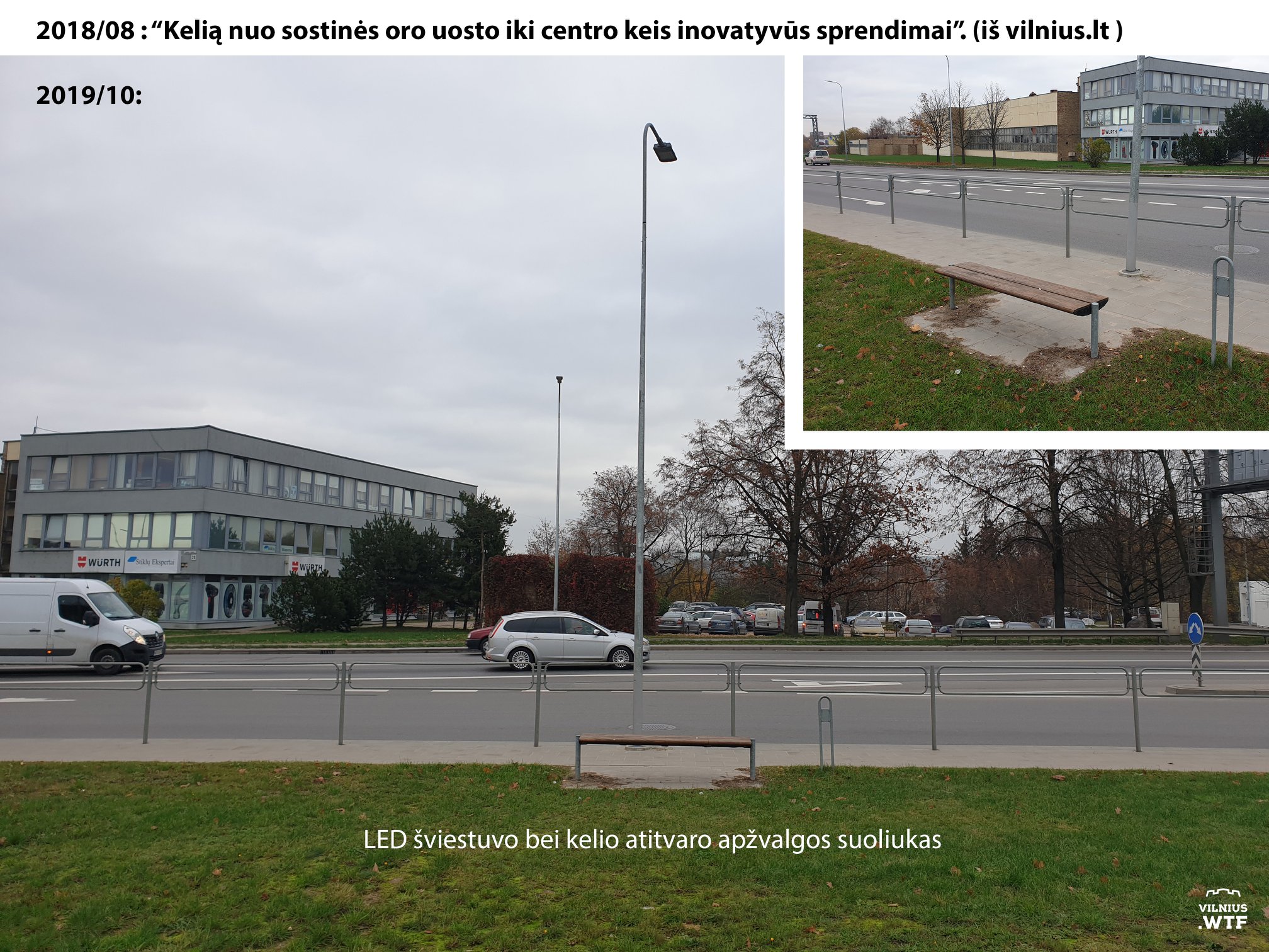 2018/08 : Kelią nuo sostinės oro uosto iki centro keis inovatyvūs sprendimai . (iš…