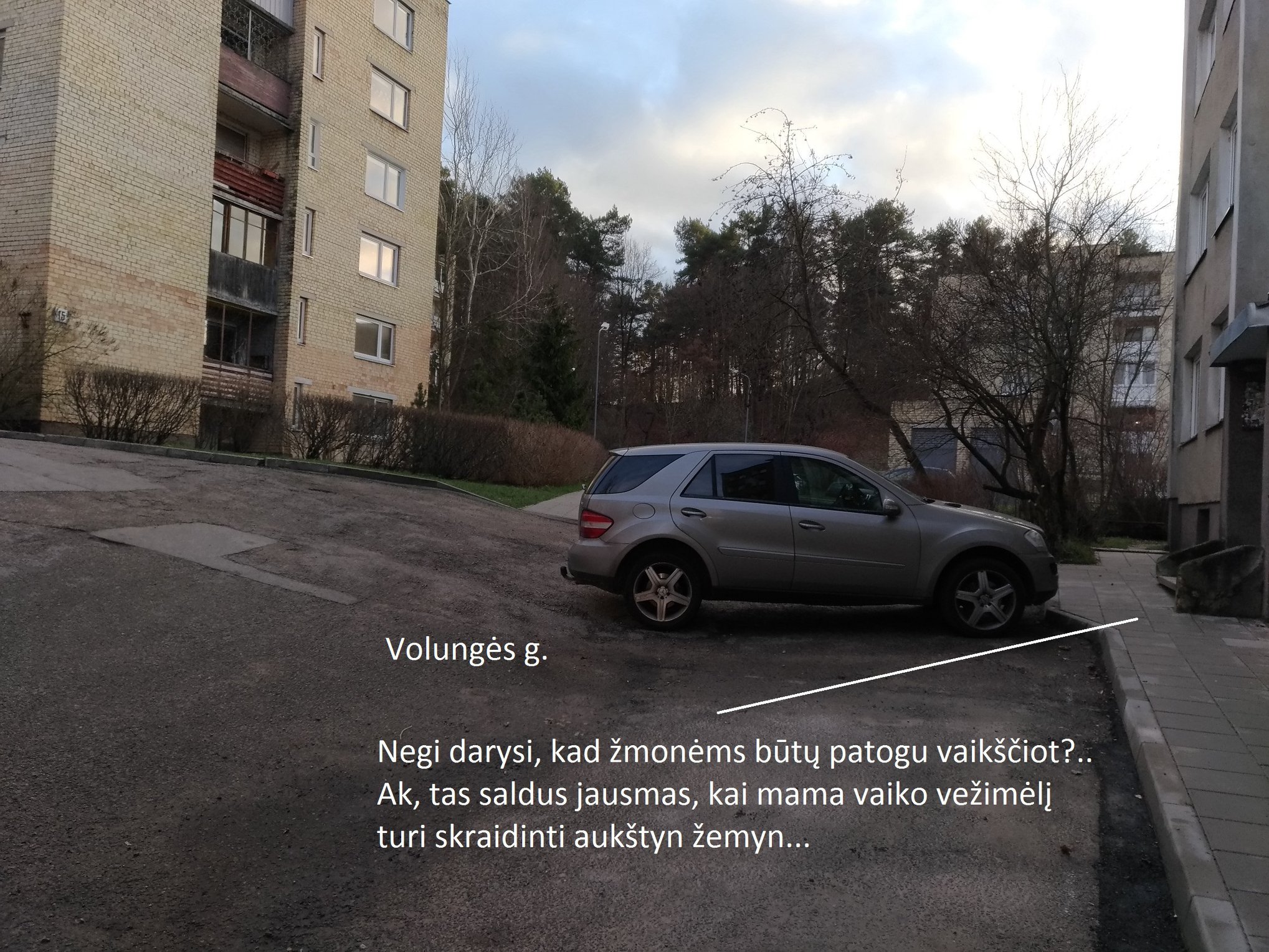 Ak, tas saldus jausmas, kai mama vaiko vežimėlį