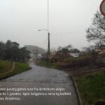 Dviejų eismo juostų gatvė nuo čia iki Kirkuto alėjos