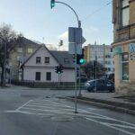 Vis galvojau, kas per neteisybė, kai stulpai statomi vidury šaligatvio