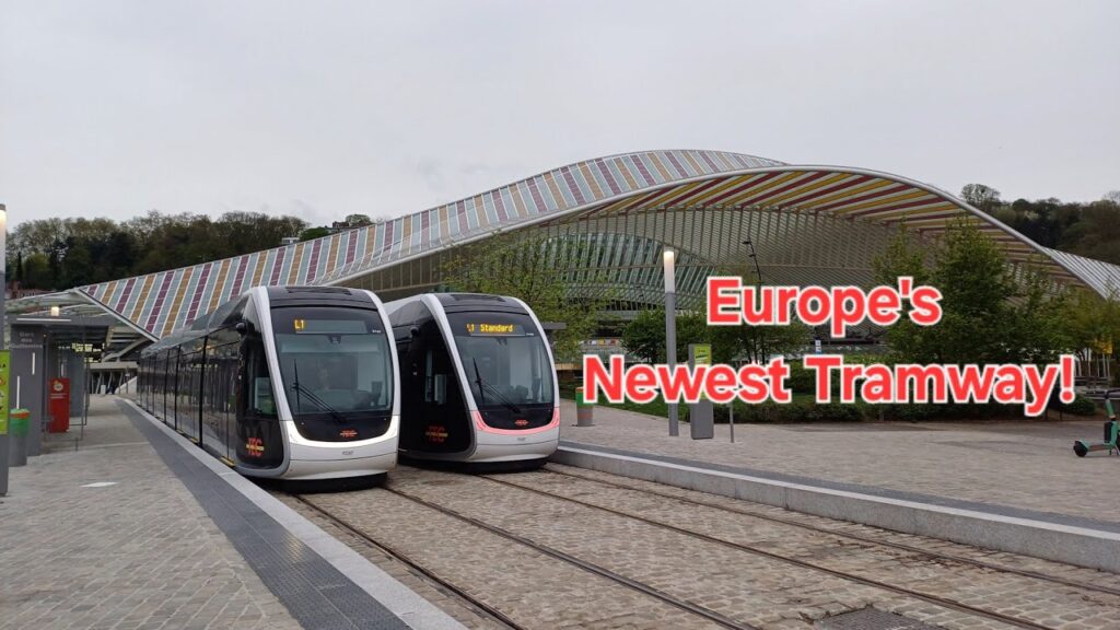 Belgijos Liege mieste po 60 metų vėl paleidžiamas tramvajus